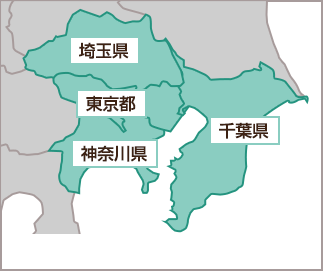 対応エリア地図